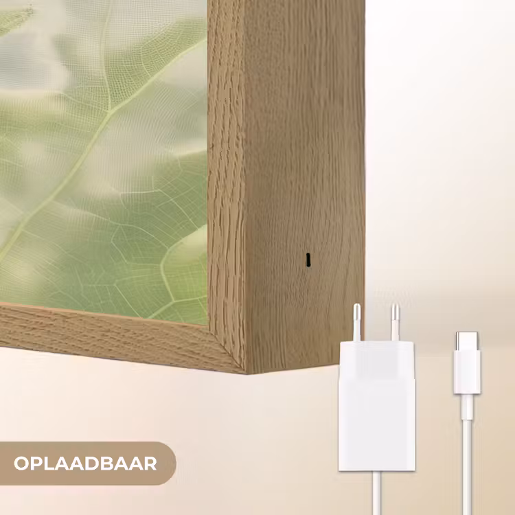 Lightbox - Wandlamp - Hagedis - Blad - Nerven - Groen — 7