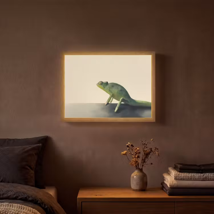 Lightbox - Wandlamp - Kameleon - Groen - Minimalistisch — 3