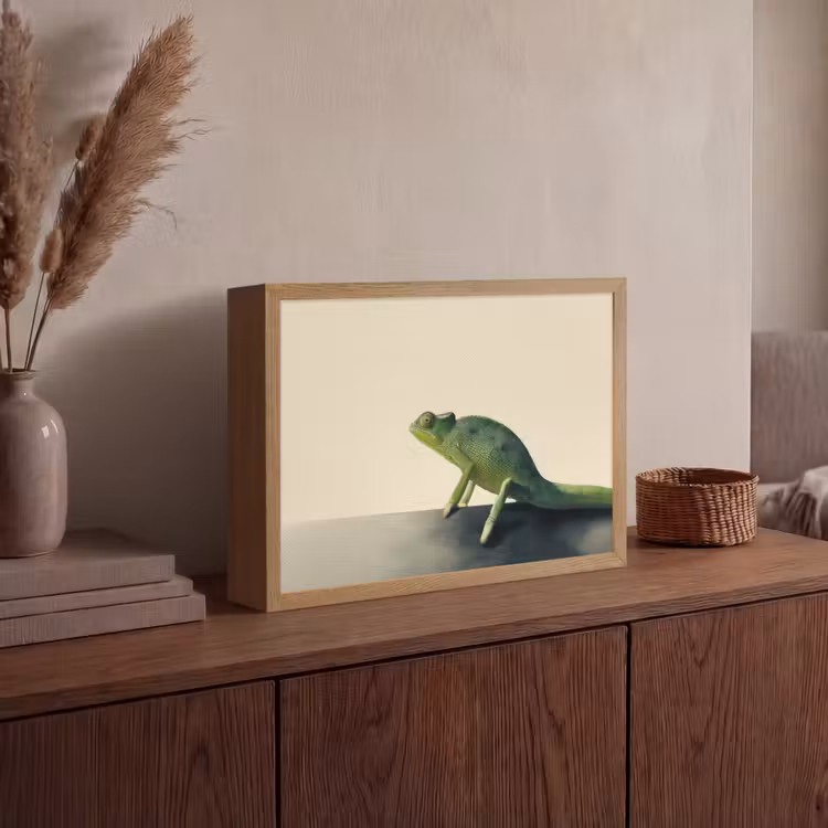 Lightbox - Wandlamp - Kameleon - Groen - Minimalistisch — 4