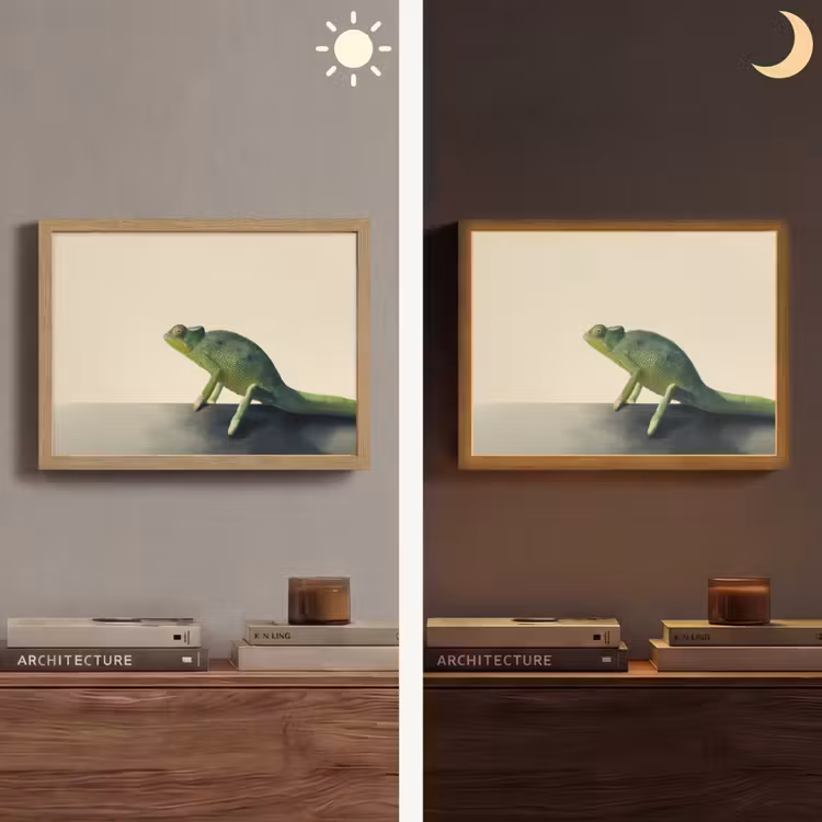 Lightbox - Wandlamp - Kameleon - Groen - Minimalistisch — 6