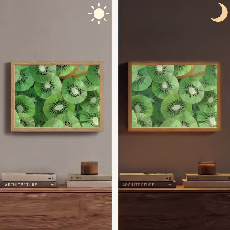 Lightbox - Wandlamp - Kiwi - Groen - Pitten — 6