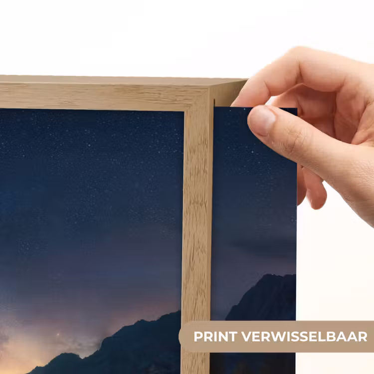Lightbox - Wandlamp - Kristalhelder meer - Bergen - Bergen — 5