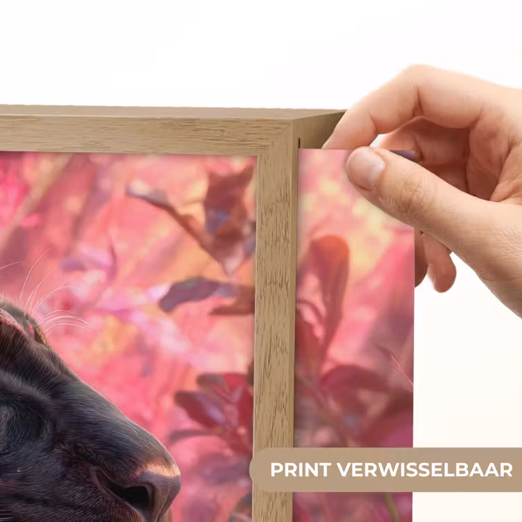 Lightbox - Wandlamp - Luipaard - Bloemen - Roze — 5