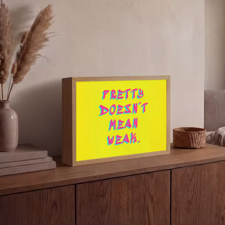Lightbox - Wandlamp - Quote - Minimalistisch - Kleurrijk — 4