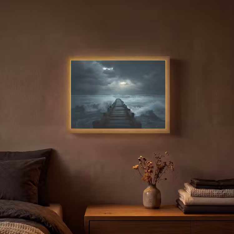 Lightbox - Wandlamp - Steiger - Storm - Golven — 3