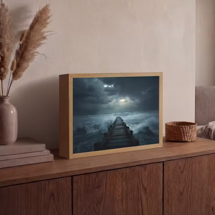 Lightbox - Wandlamp - Steiger - Storm - Golven — 4