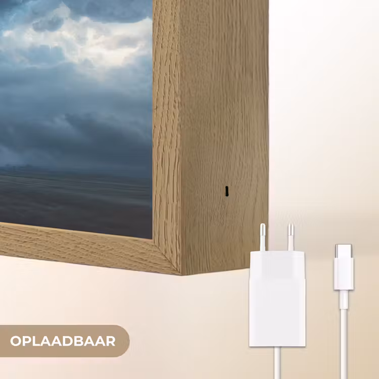 Lightbox - Wandlamp - Tornado - Duister - Wolken — 7