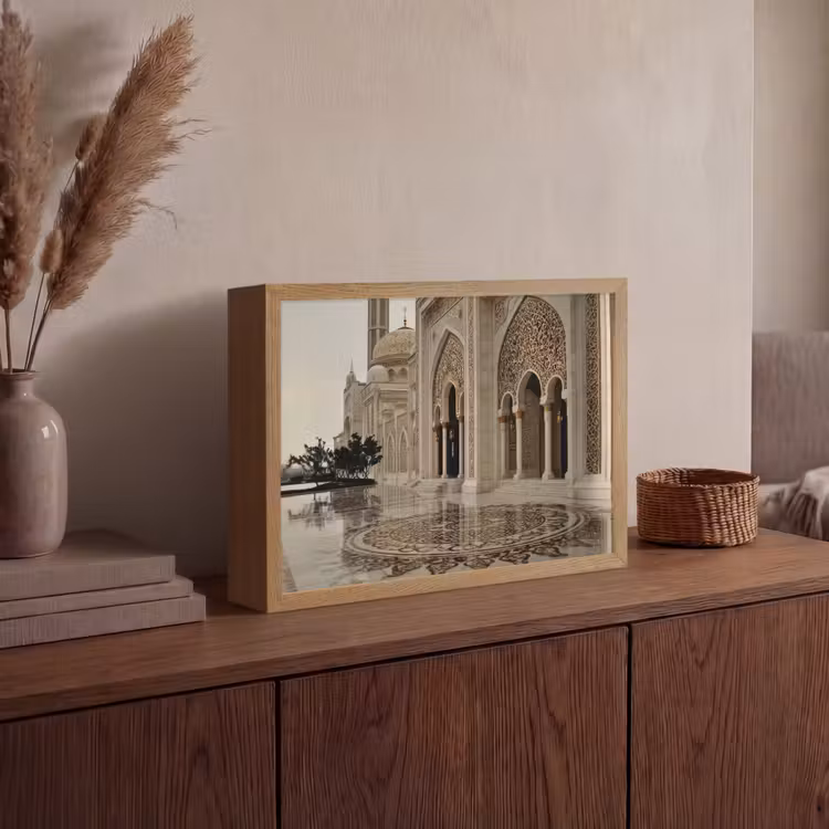 Lightbox - Wandlamp - Gouden details - Marmer - Islamitisch — 4