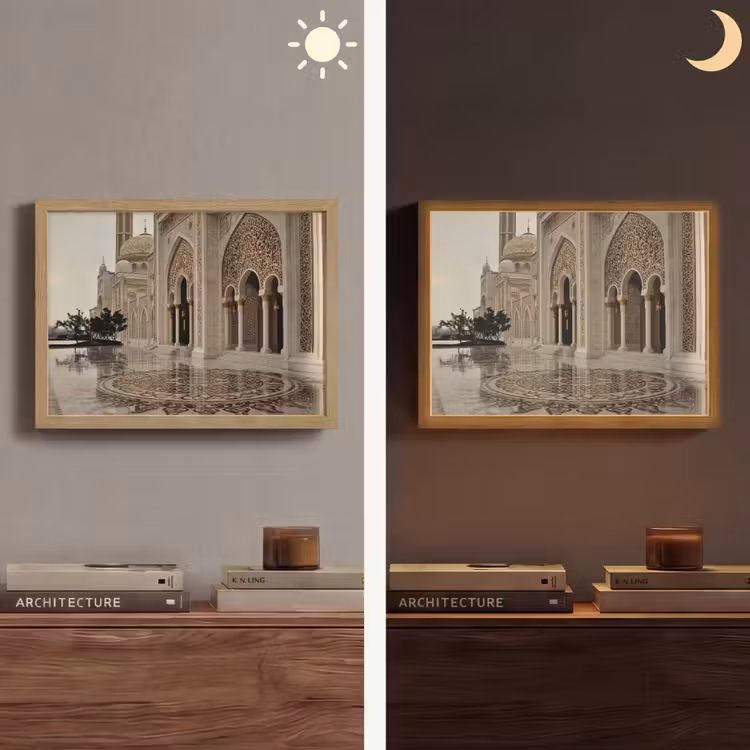 Lightbox - Wandlamp - Gouden details - Marmer - Islamitisch — 6