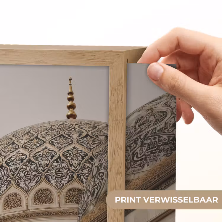 Lightbox - Wandlamp - Mozaïekkoepels - Gouden spitsen - Islamitisch — 5