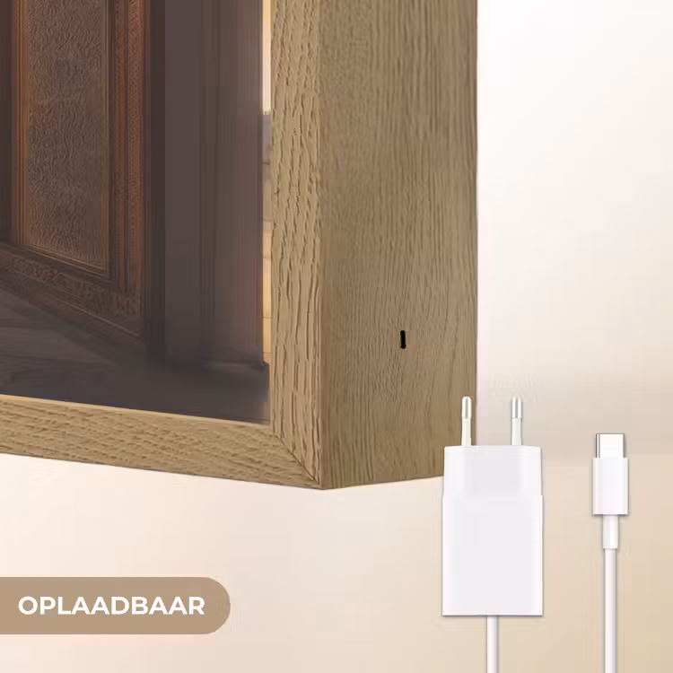 Lightbox - Wandlamp - Zonsopkomst - Witte koepels - Plein - Moskee — 7