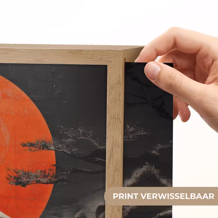 Lightbox - Wandlamp - Krijger - Rode trappen - Zon - Berg — 5