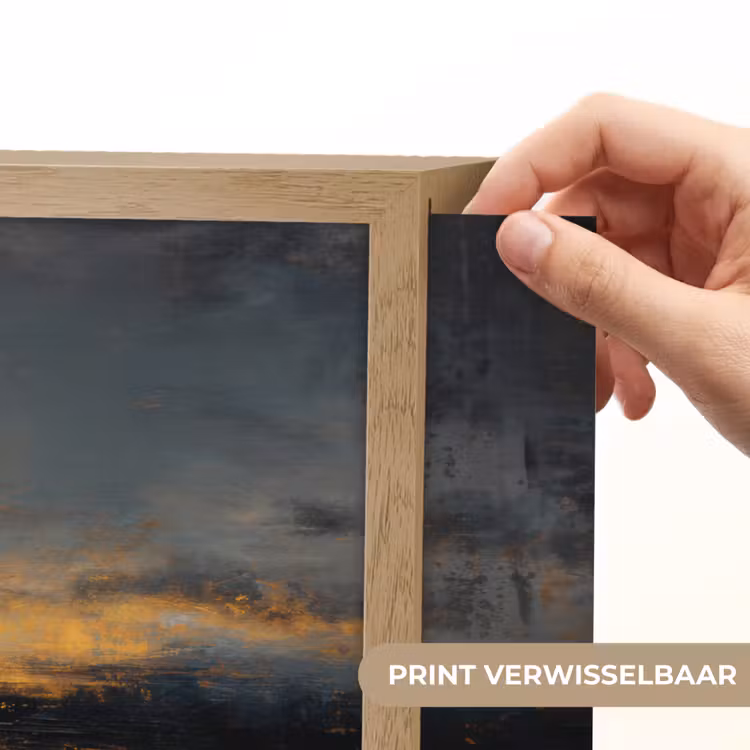 Lightbox - Wandlamp - Gouden Reflectie op Water — 5