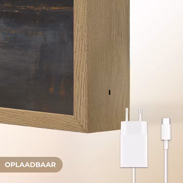 Lightbox - Wandlamp - Gouden Reflectie op Water — 7