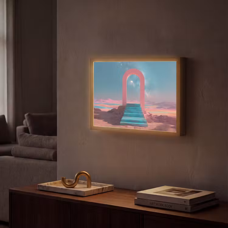Lightbox - Wandlamp - Trap - Boog - Sterrenhemel — 2