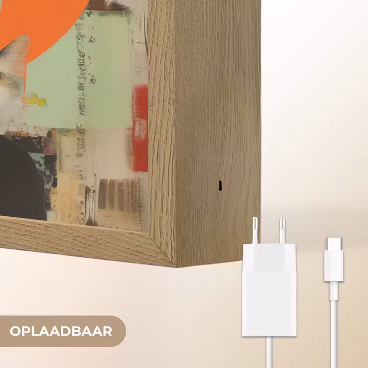 Lightbox - Wandlamp - Vrouw - Bril - Strik - Retro — 7