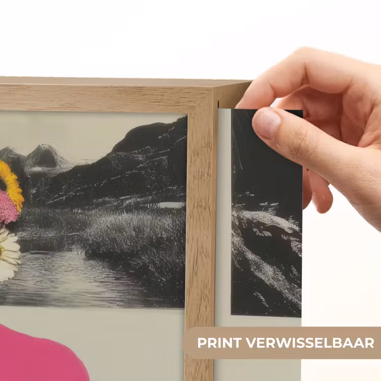 Lightbox - Wandlamp - Vrouw - Kat - Bloemen - Kopje - Retro — 5