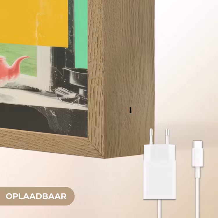 Lightbox - Wandlamp - Vrouw - Keuken - Katten - Doorkijk — 7