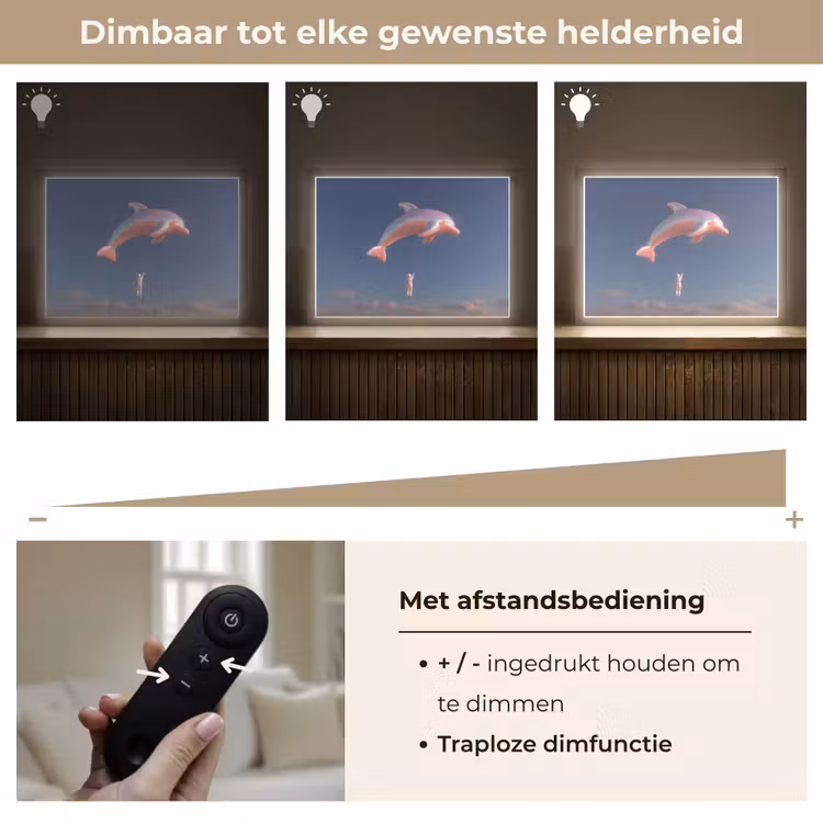 Lightbox - Wandlamp - Dolfijn - Roze - Astronaut — 9