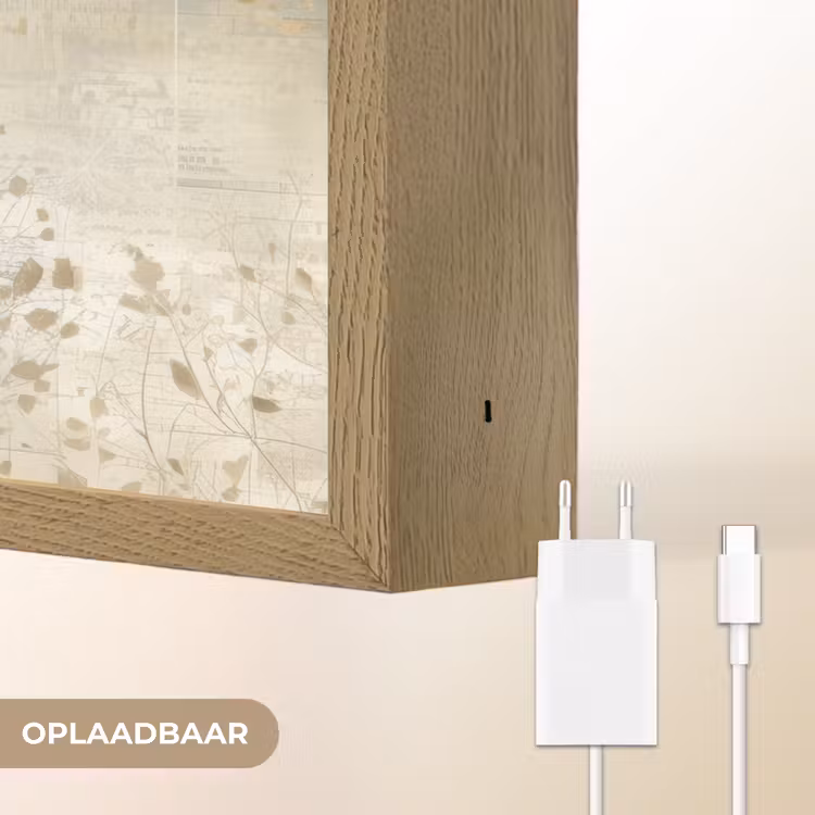 Lightbox - Wandlamp - Pluis - Vrouw - Beige — 7