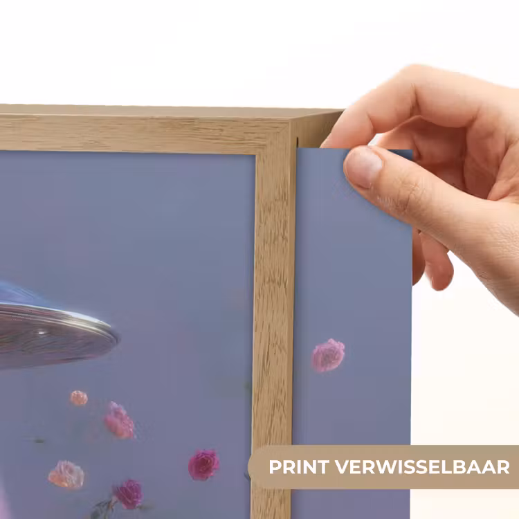 Lightbox - Wandlamp - Ufo - Rozen - Pastelkleuren — 5