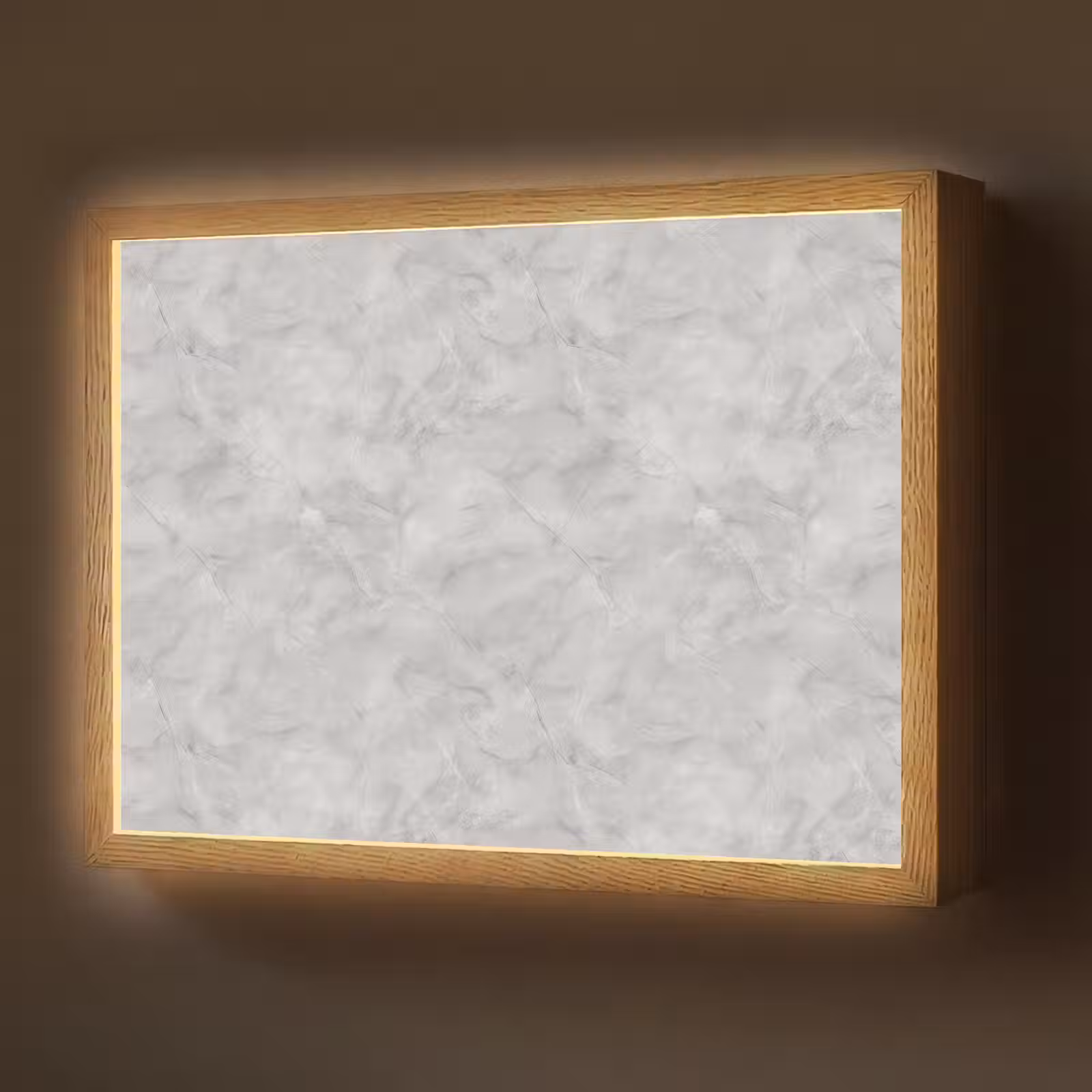 Lightbox - Wandlamp - Grijs - Marmer - Mat — 1