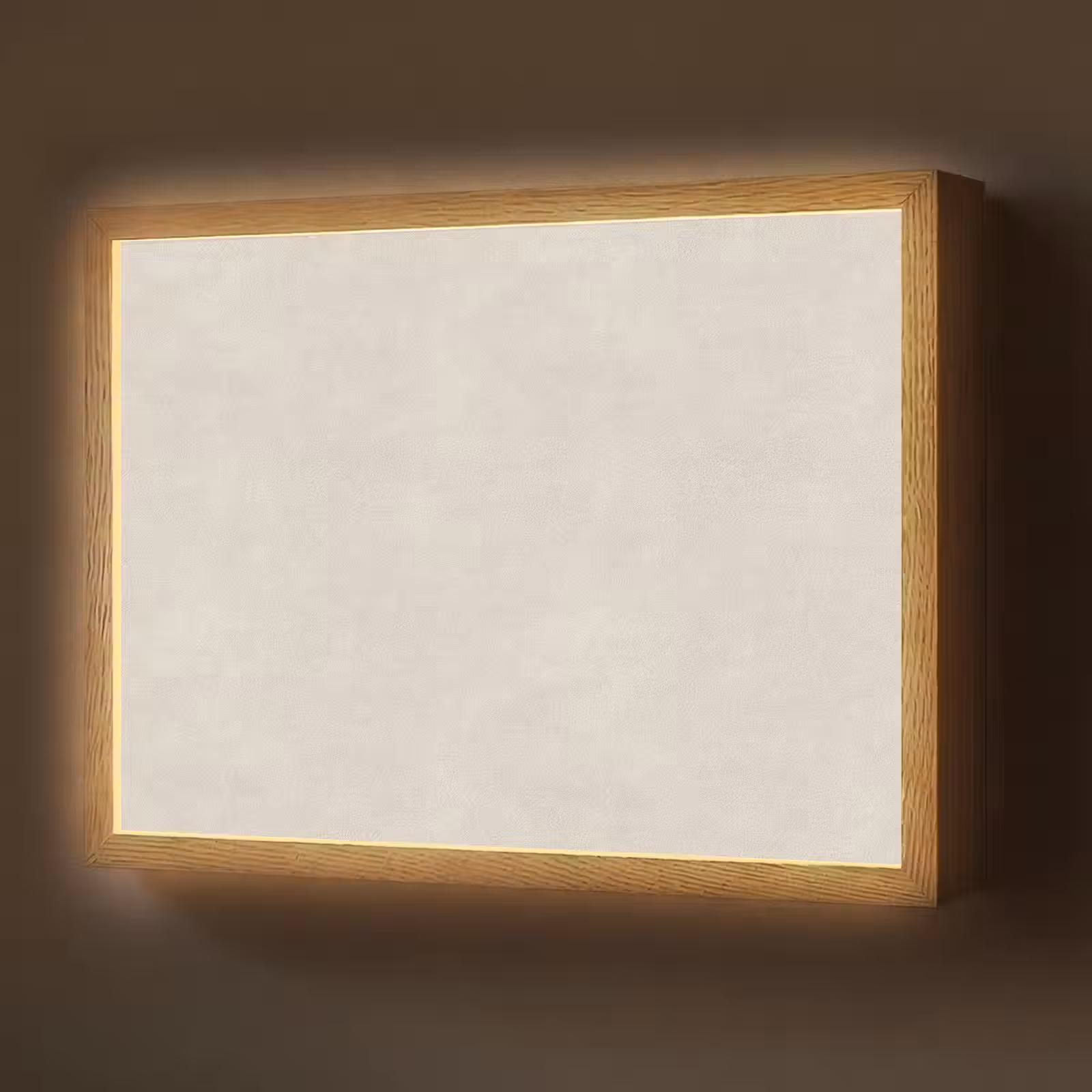 Lightbox - Wandlamp - Zandkleurig - Modern - Egaal — 1