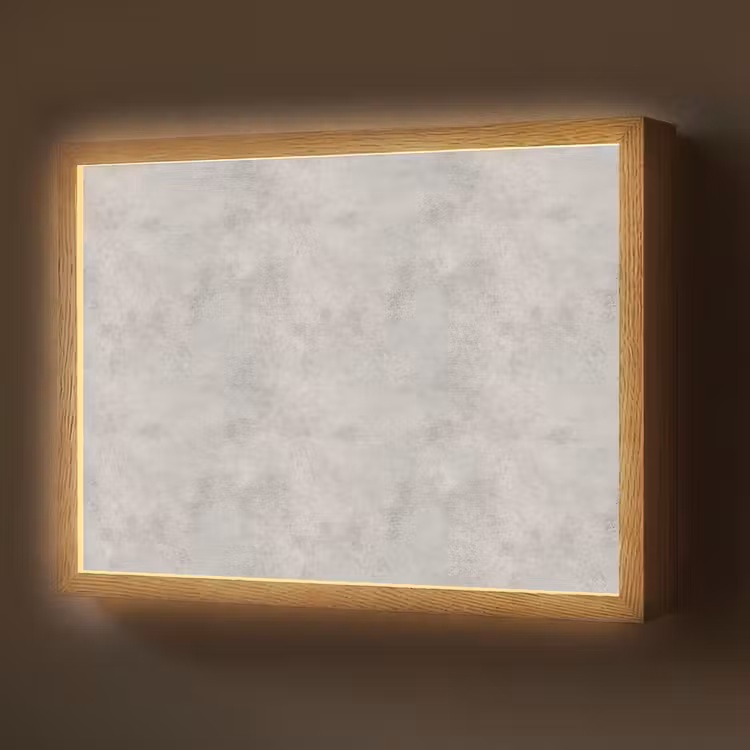 Lightbox - Wandlamp - Grijs - Beton - Industrieel — 1