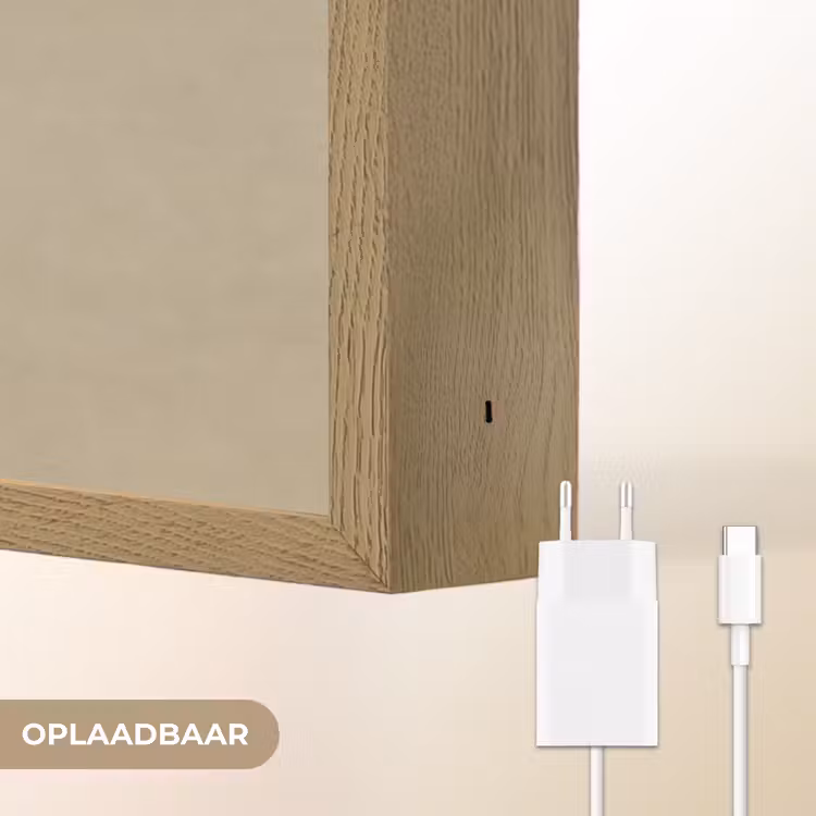 Lightbox - Wandlamp - Zandkleur - Korrelige structuur - Beton — 7