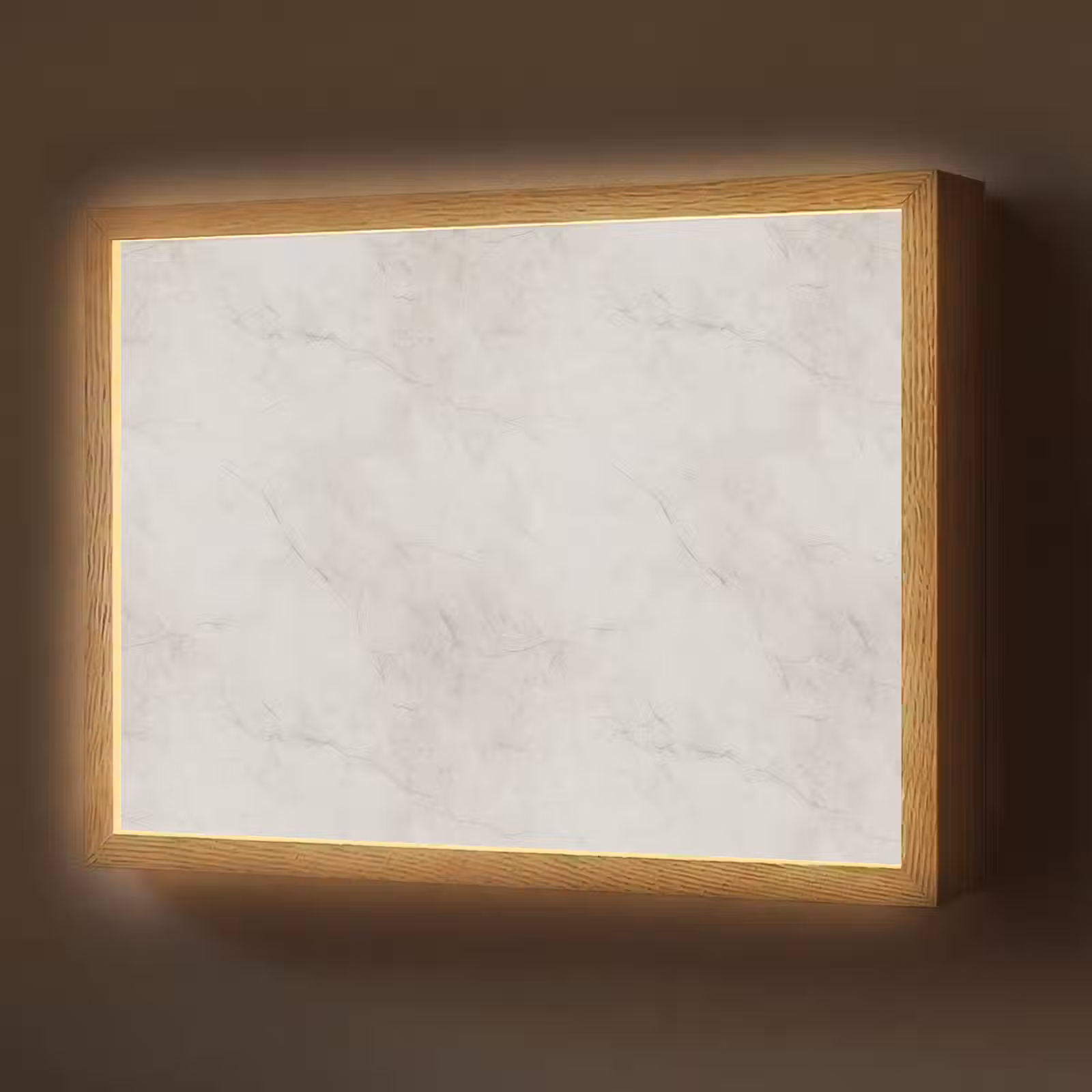 Lightbox - Wandlamp - Grijs - Marmer - Aders — 1