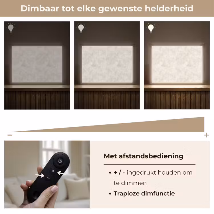 Lightbox - Wandlamp - Crèmebeige - Marmer - Aders — 9