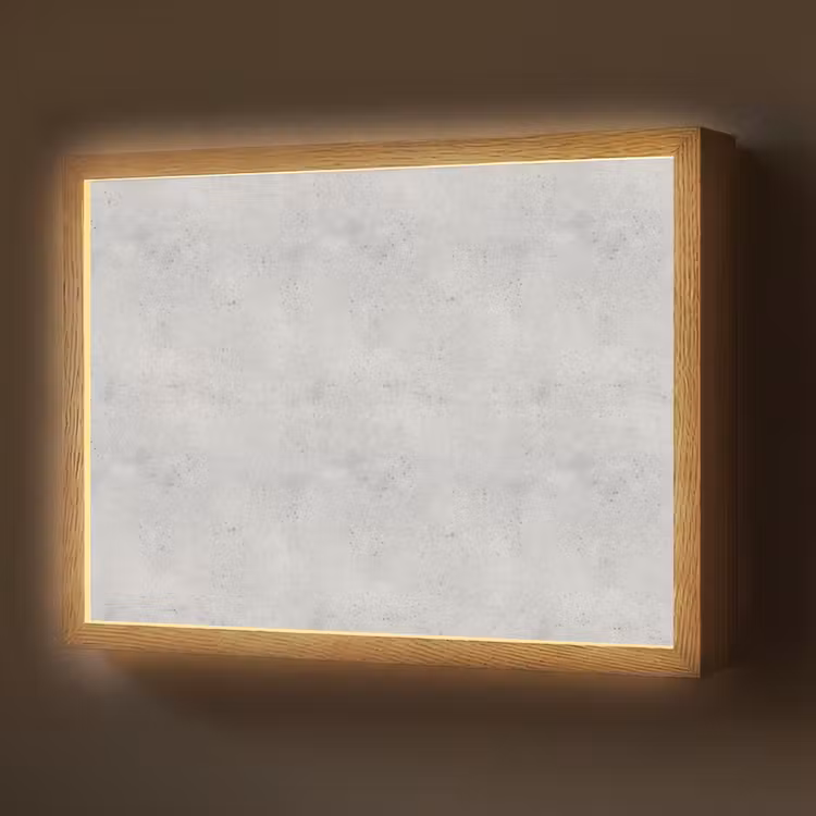 Lightbox - Wandlamp - Grijs - Beton - Neutraal — 1