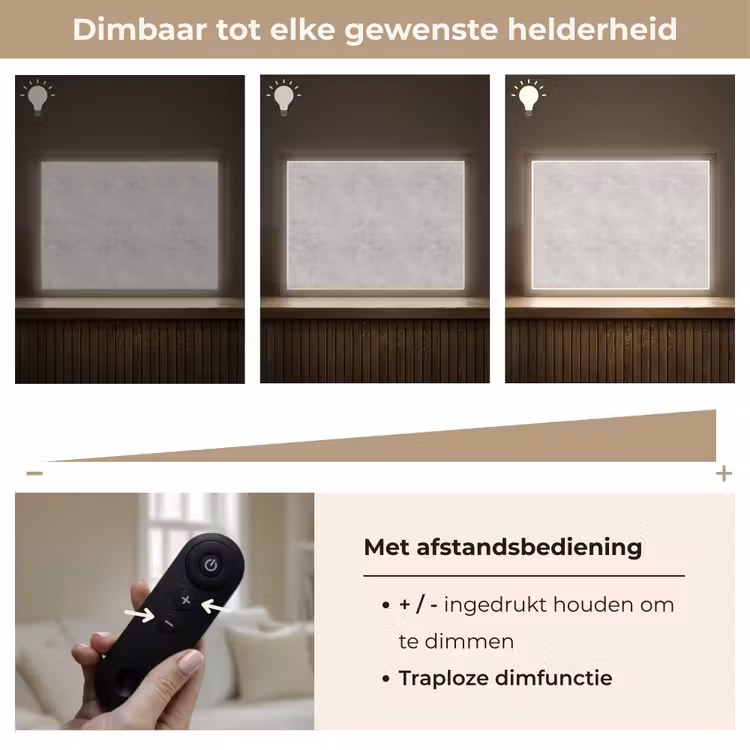 Lightbox - Wandlamp - Grijs - Beton - Neutraal — 9
