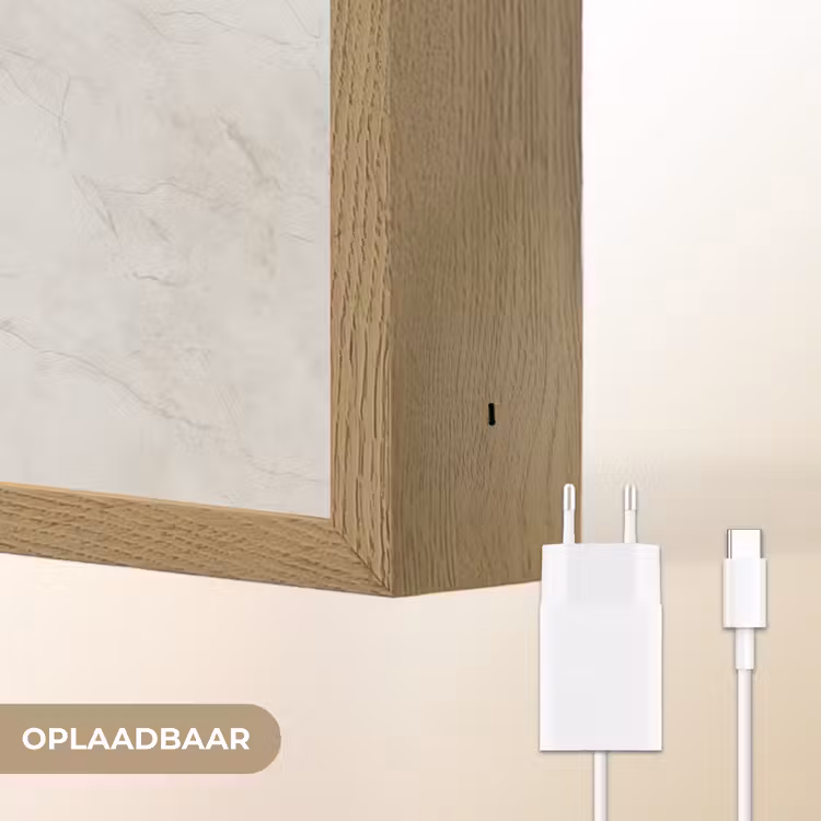 Lightbox - Wandlamp - Grijs - Marmer - Aders — 7