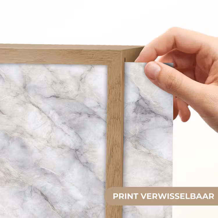 Lightbox - Wandlamp - Grijs - Marmer - Gedetailleerd — 5