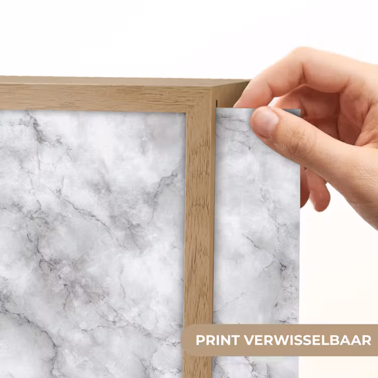 Lightbox - Wandlamp - Grijs - Marmer - Klassiek - Aders — 5