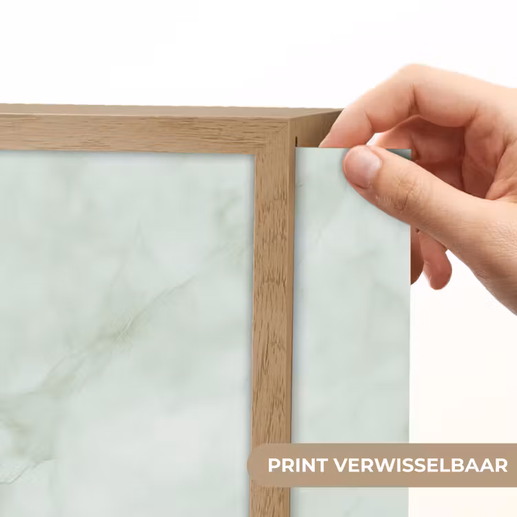 Lightbox - Wandlamp - Groen - Marmer - Vloeiende aders — 5