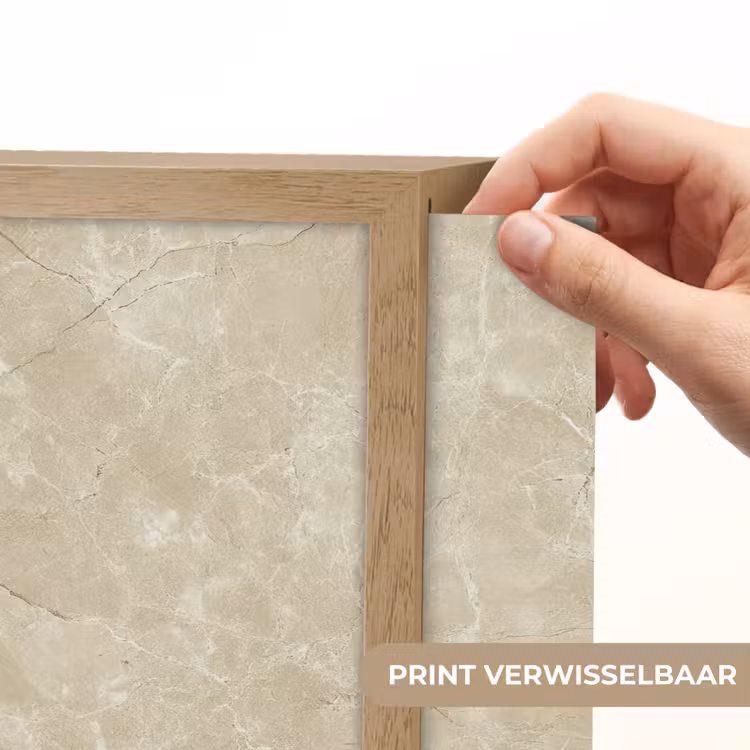 Lightbox - Wandlamp - Lichtbeige - Marmer - Diffusie adering — 5