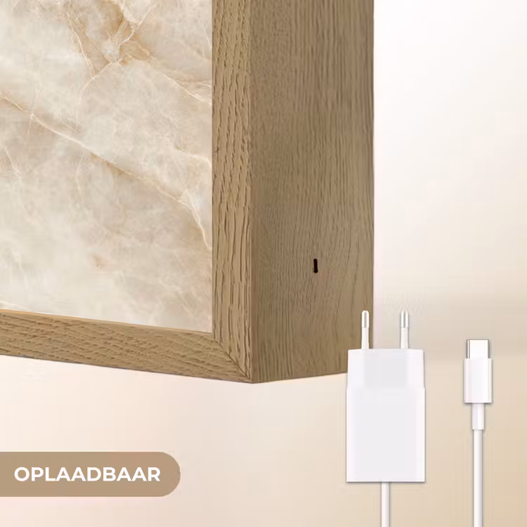Lightbox - Wandlamp - Lichtbeige - Onyx - Subtiel — 7