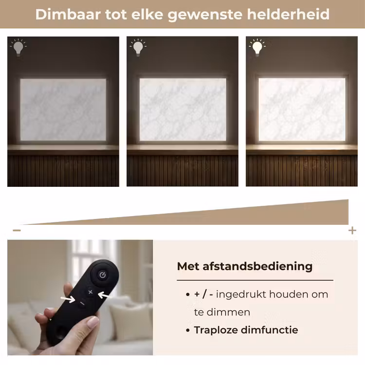 Lightbox - Wandlamp - Minimalistisch - Wit - Grijze aders — 9