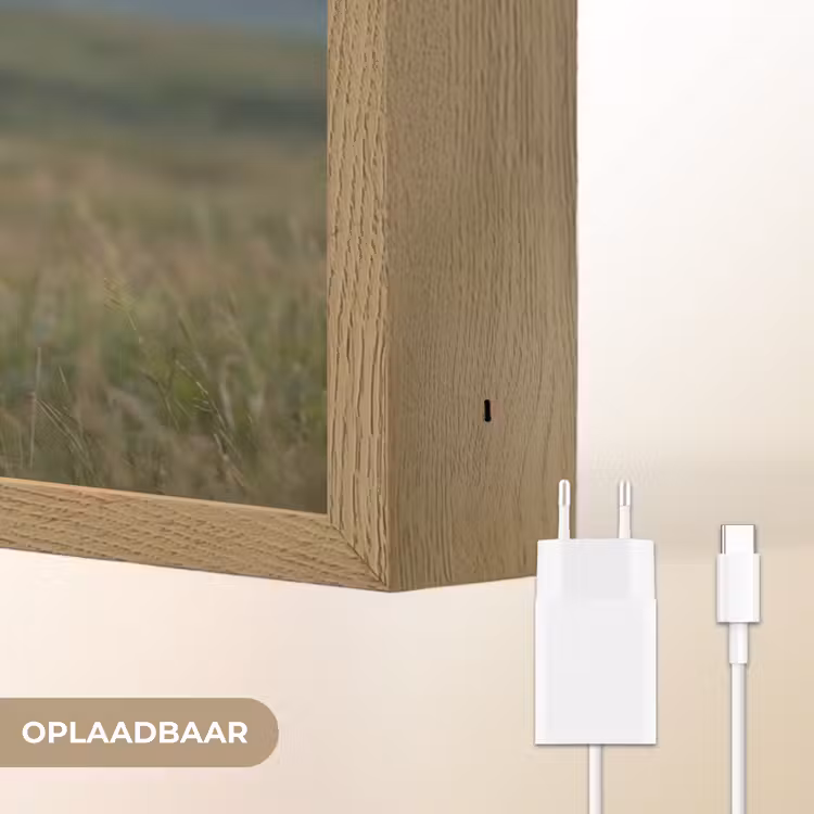 Lightbox - Wandlamp - Longhorn - Landschap - Zonsondergang — 7