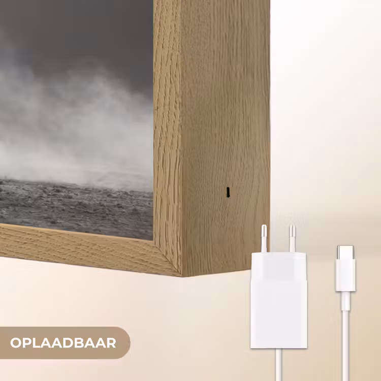 Lightbox - Wandlamp - Olifant - Zwart - Wit - Rook — 7