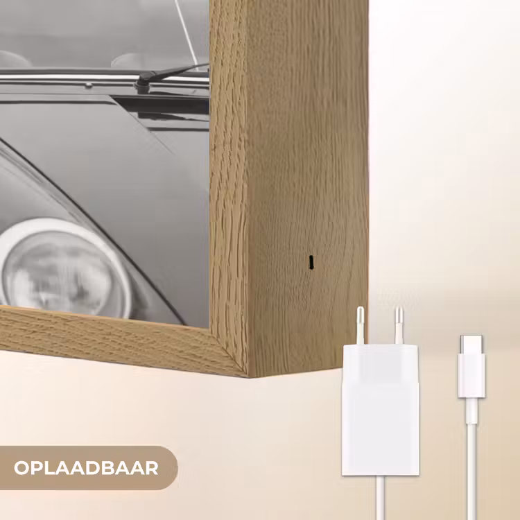 Lightbox - Wandlamp - Paard - Auto - Zwart - Wit — 7