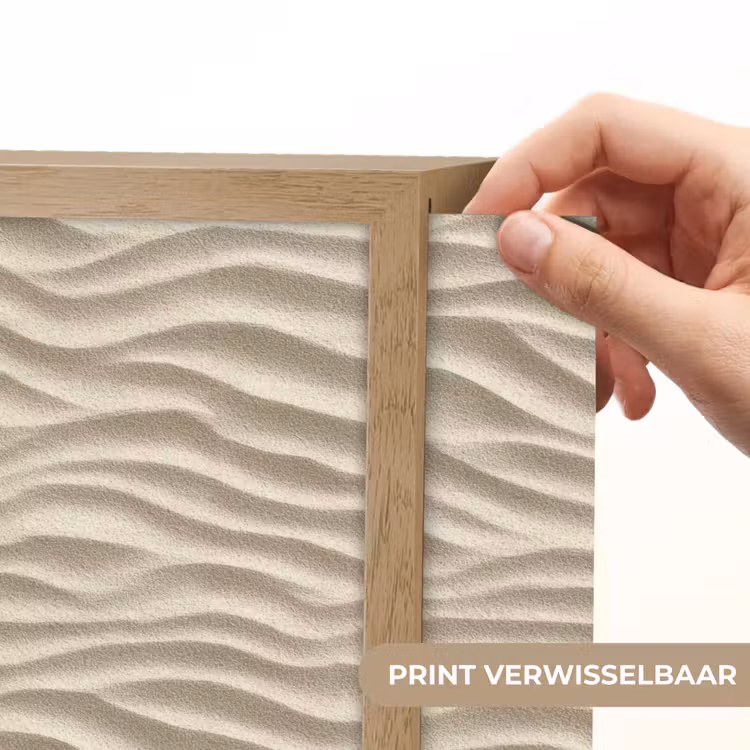 Lightbox - Wandlamp - Zand - Golven - Beige — 5