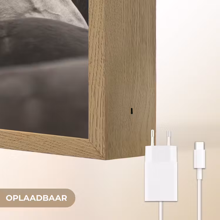Lightbox - Wandlamp - Paarden - Zwart - Wit - Kudde — 7