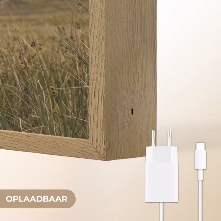 Lightbox - Wandlamp - Schotse hooglander - Bergen - Grasveld — 7