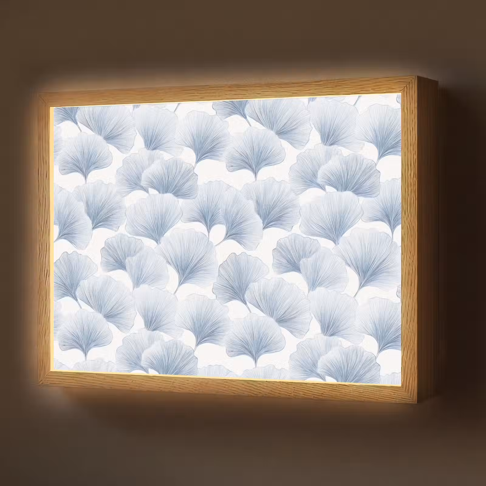 Lightbox - Wandlamp - Waaier - Modern - Blauw — 1