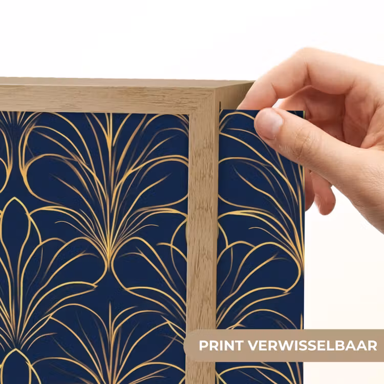 Lightbox - Wandlamp - Deco - Waaier - Blauw — 5