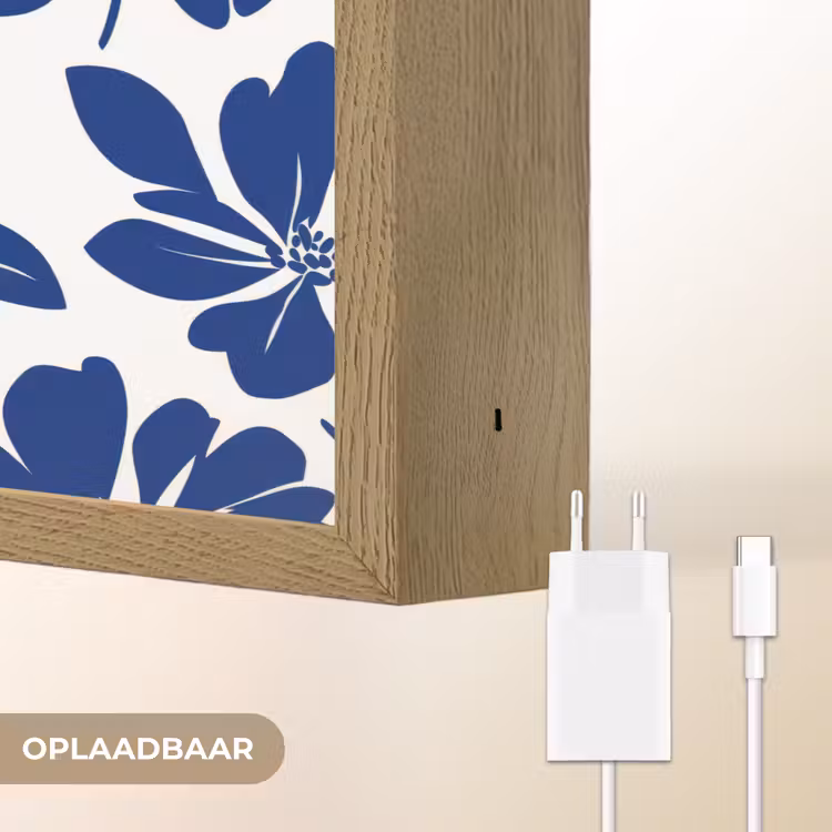 Lightbox - Wandlamp - Floraal - Modern - Blauw — 7