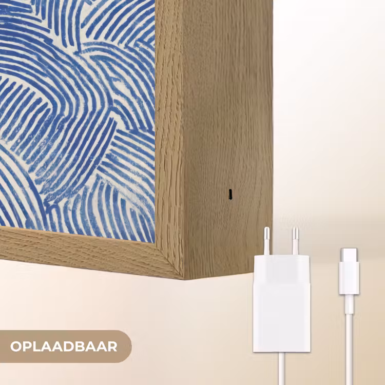 Lightbox - Wandlamp - Modern - Abstract - Blauw — 7